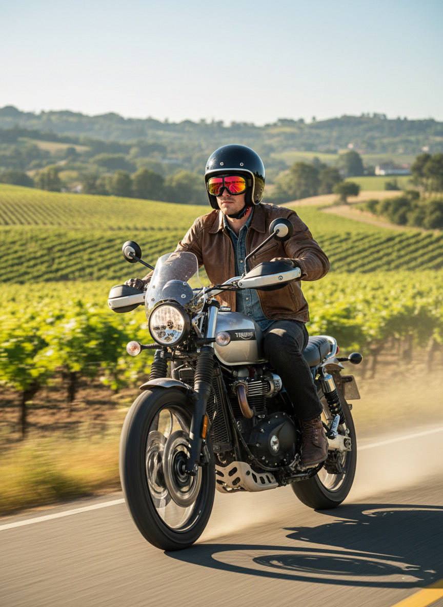 Rydeout Goggles - Retro 305 - Revo Red Lens