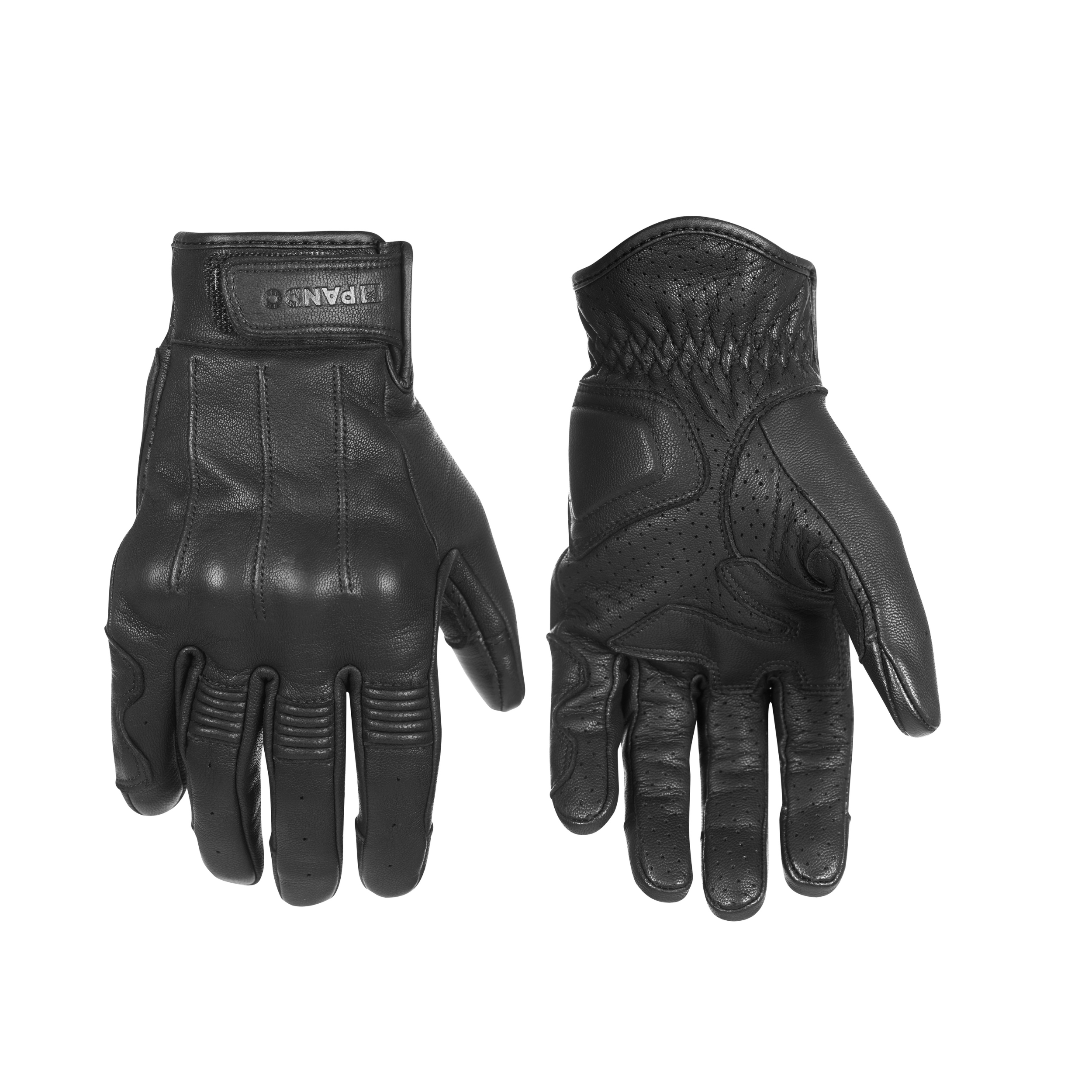 Pando Moto Gloves - Ivy - Black