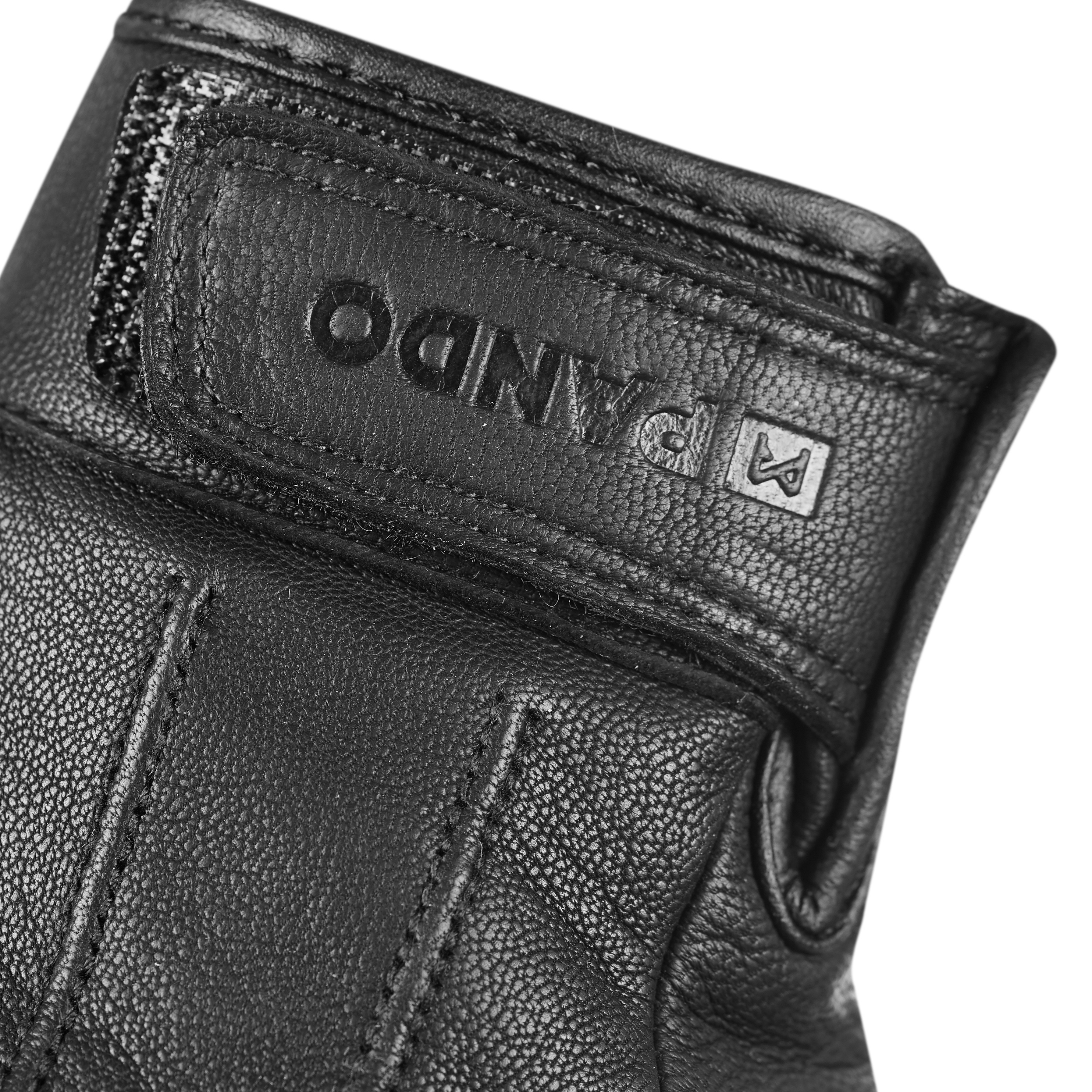 Pando Moto Gloves - Ivy - Black