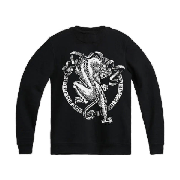 Pando Moto Sweatshirt - John Tiger - Black