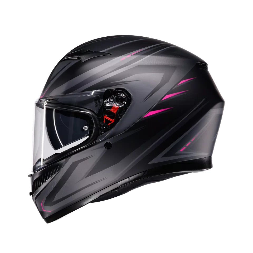 AGV Helmet - K3 SYTH MATT - BLACK PINK