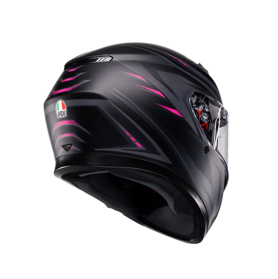 AGV Helmet - K3 SYTH MATT - BLACK PINK