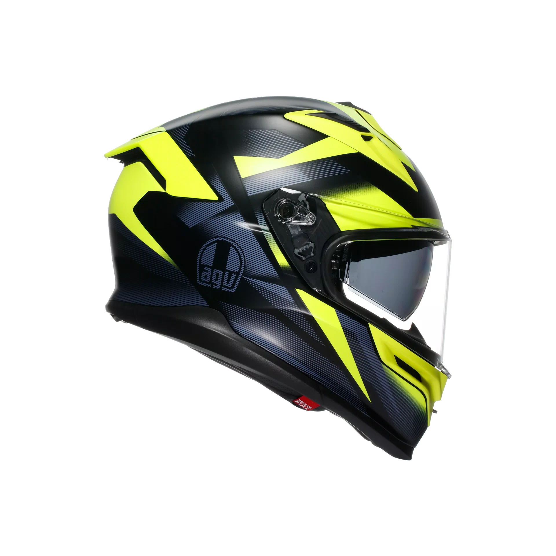 AGV Helmet - K7 - Glimpse Matt - Black Yellow Fluo