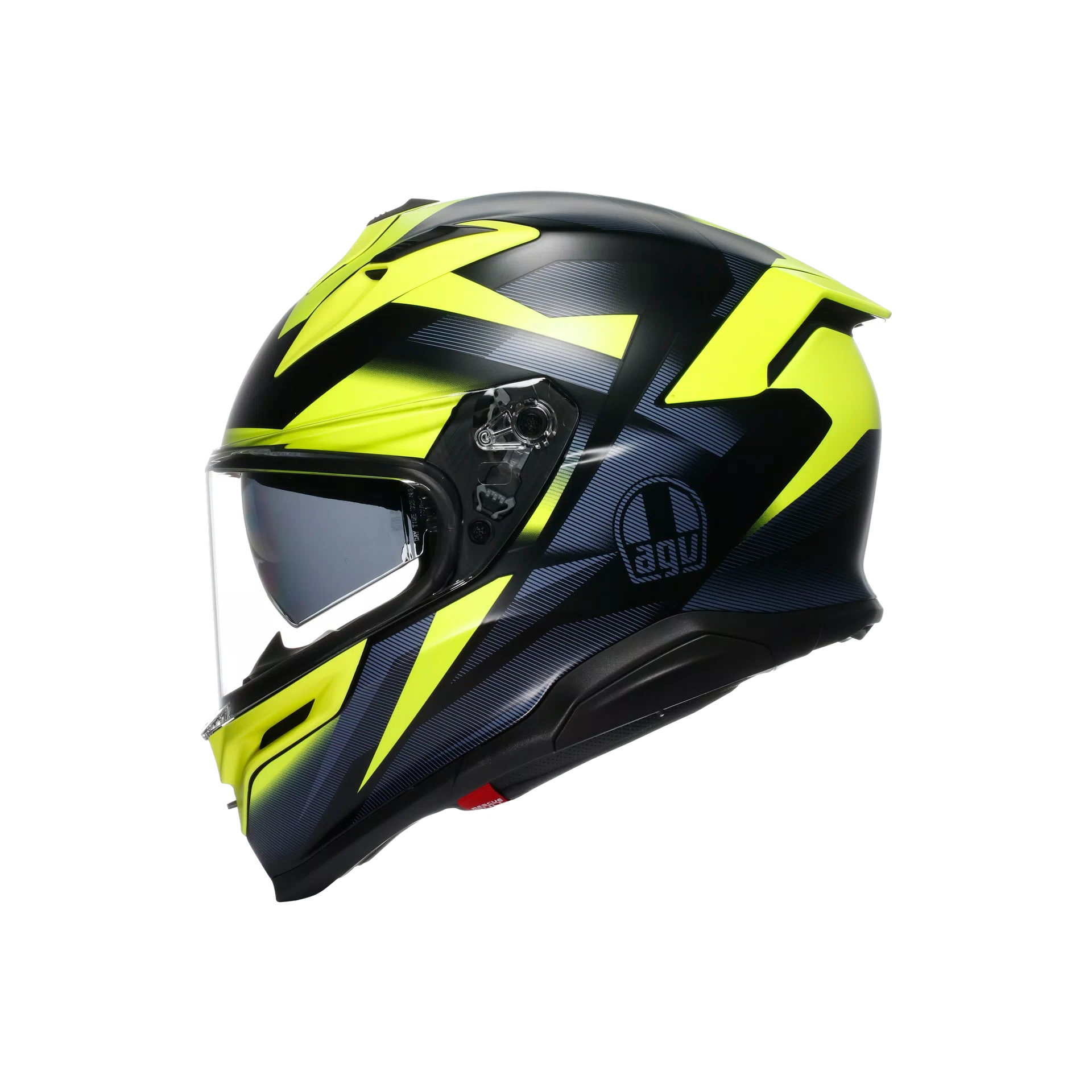 AGV Helmet - K7 - Glimpse Matt - Black Yellow Fluo