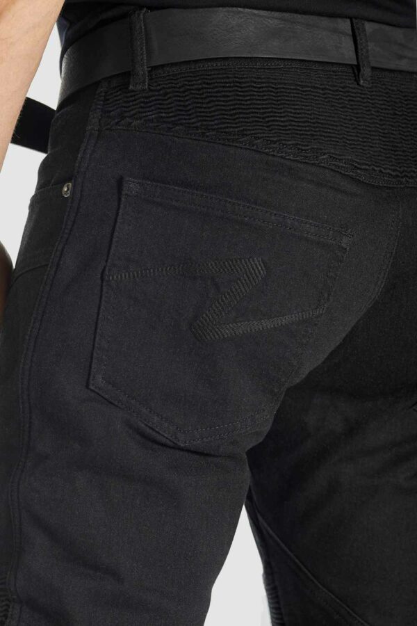 Pando Moto Jeans - KarlDo SLIM, L32 - Black