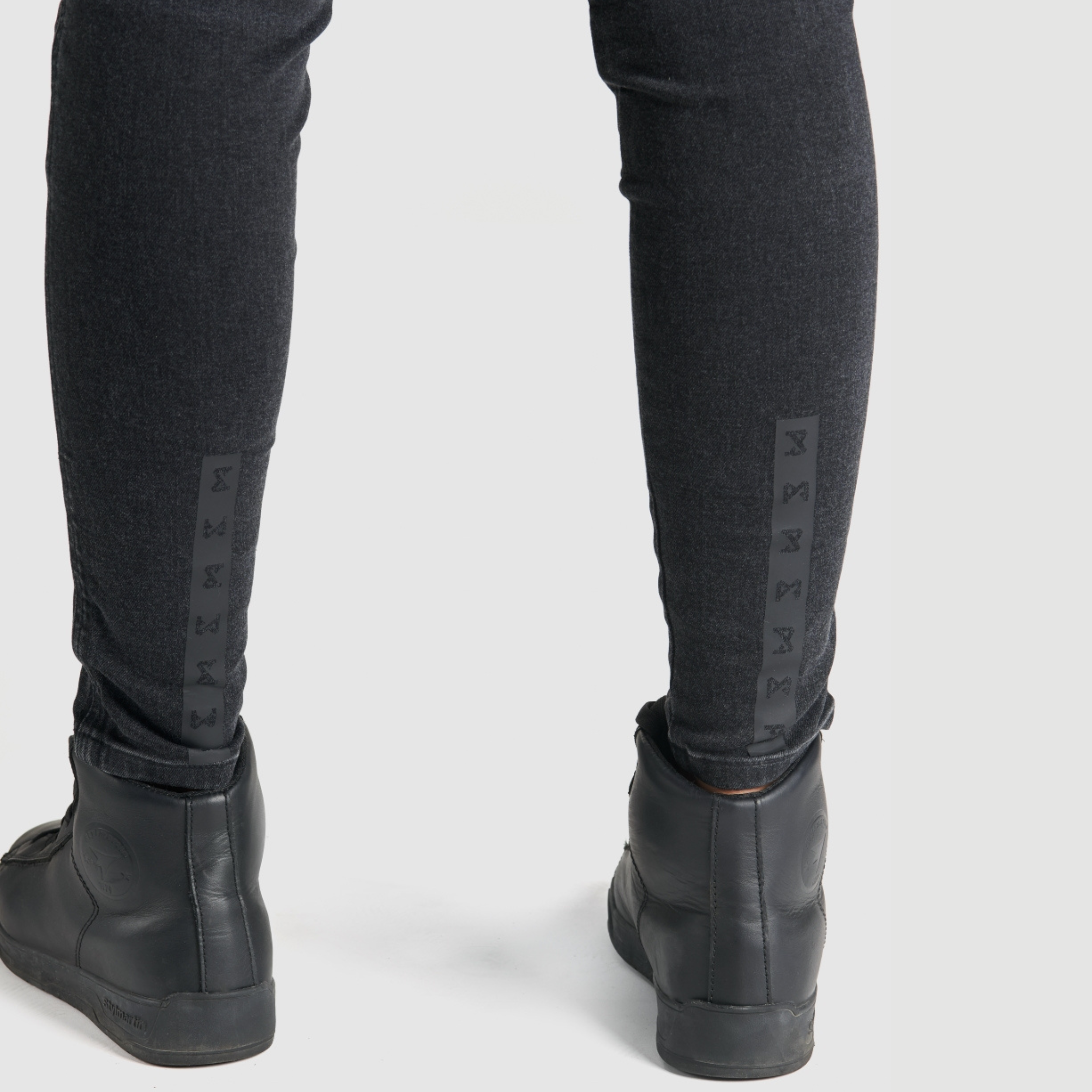 Pando Moto Jeans - Kusari Cor 01 (Women's), L30 - Black
