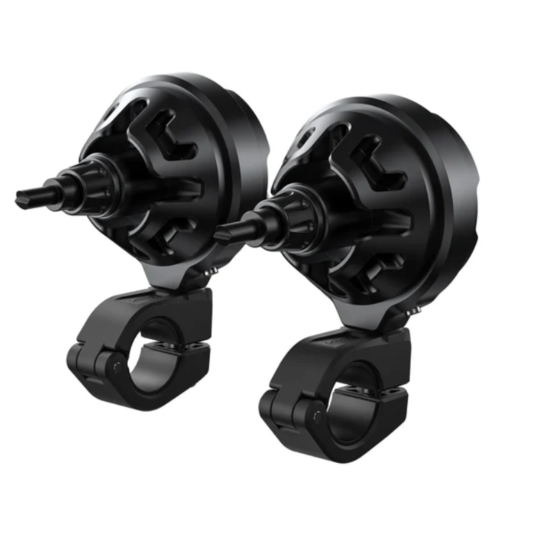 Loboo L7X Motorcycle Auxiliary Lights with DRL - Ø 67mm - Black