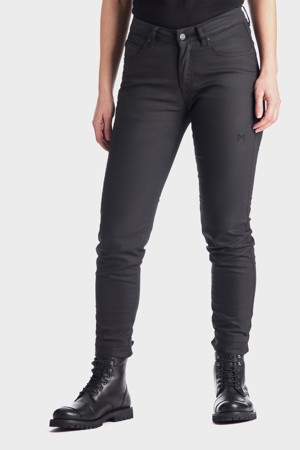 Pando Moto Jeans - Lorica SLIM (Women's), L30 - Black