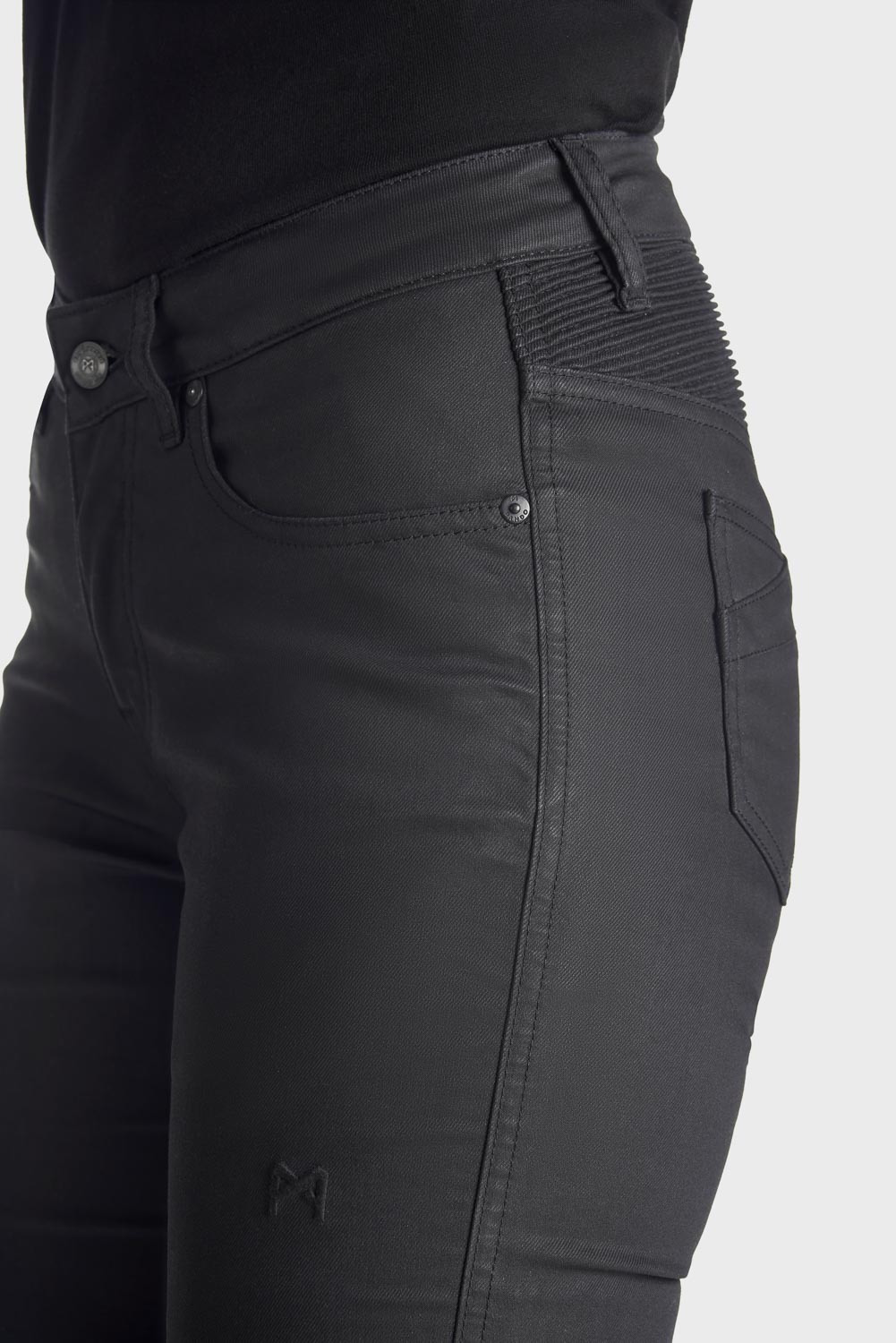 Pando Moto Jeans - Lorica SLIM (Women's), L30 - Black