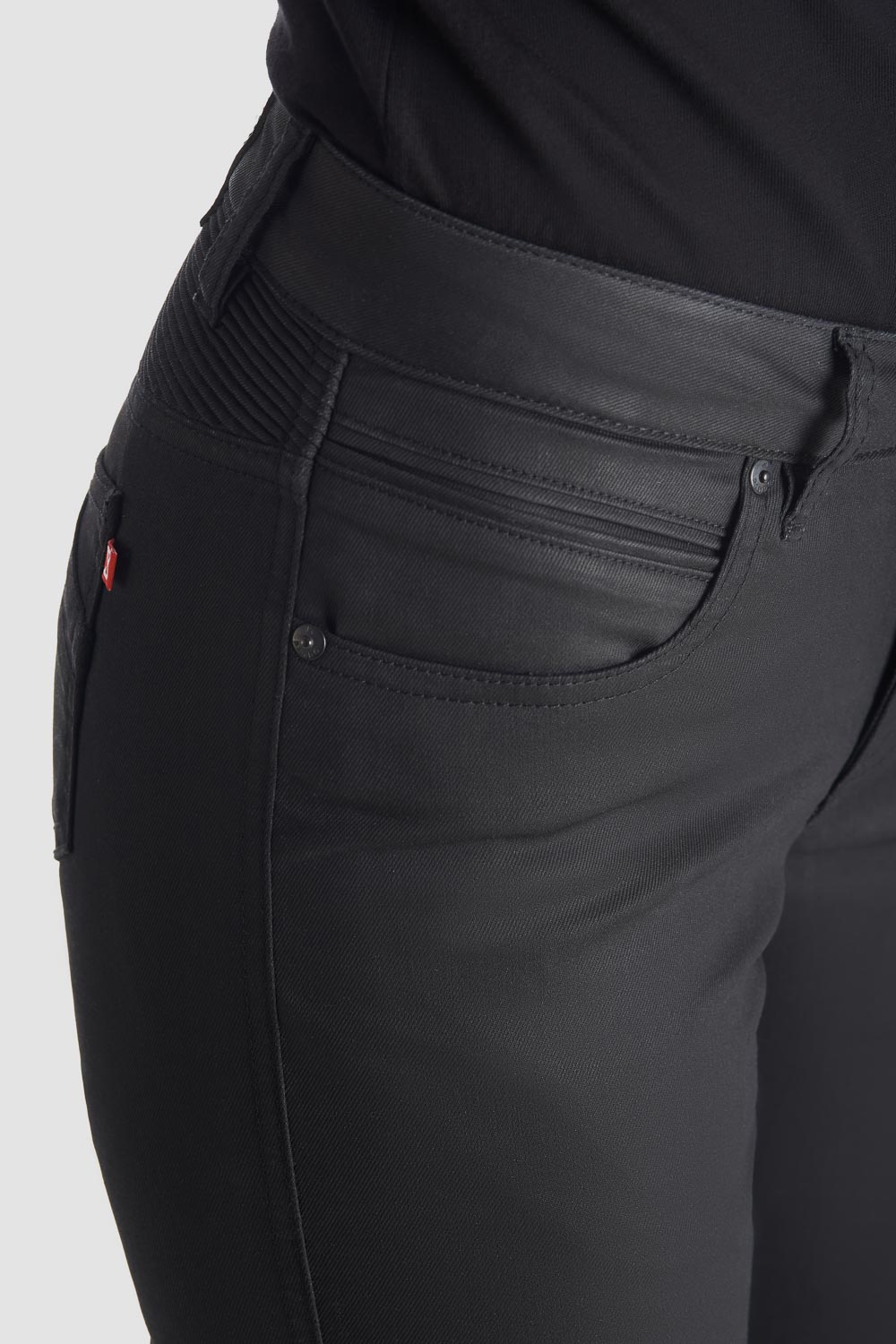 Pando Moto Jeans - Lorica SLIM (Women's), L30 - Black