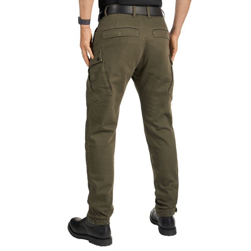 Pando Moto Jeans - Mark AAA, L32 - Olive Green