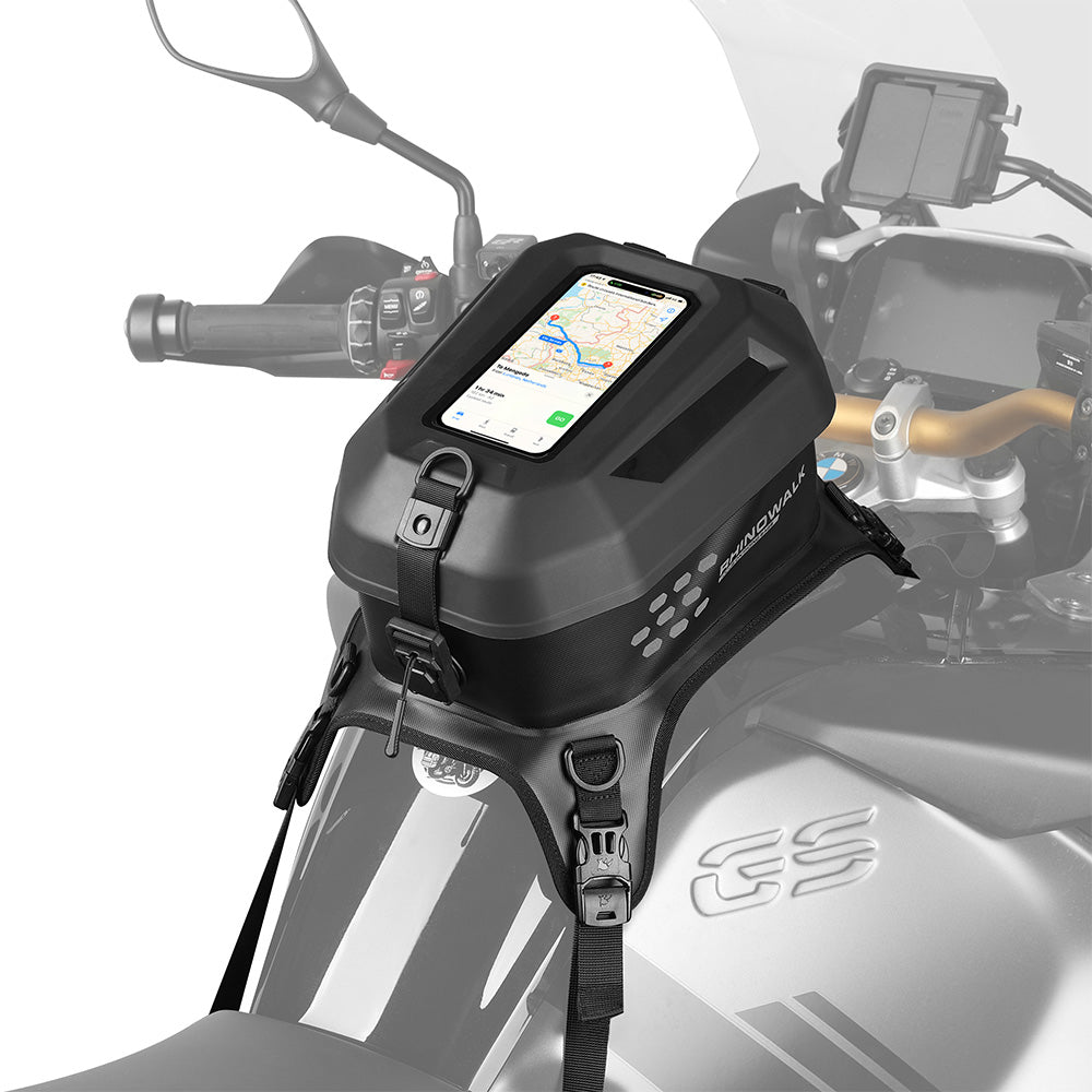 Rhinowalk - Waterproof Tank Bag - 5.6 L - Black (MTR2506BK)