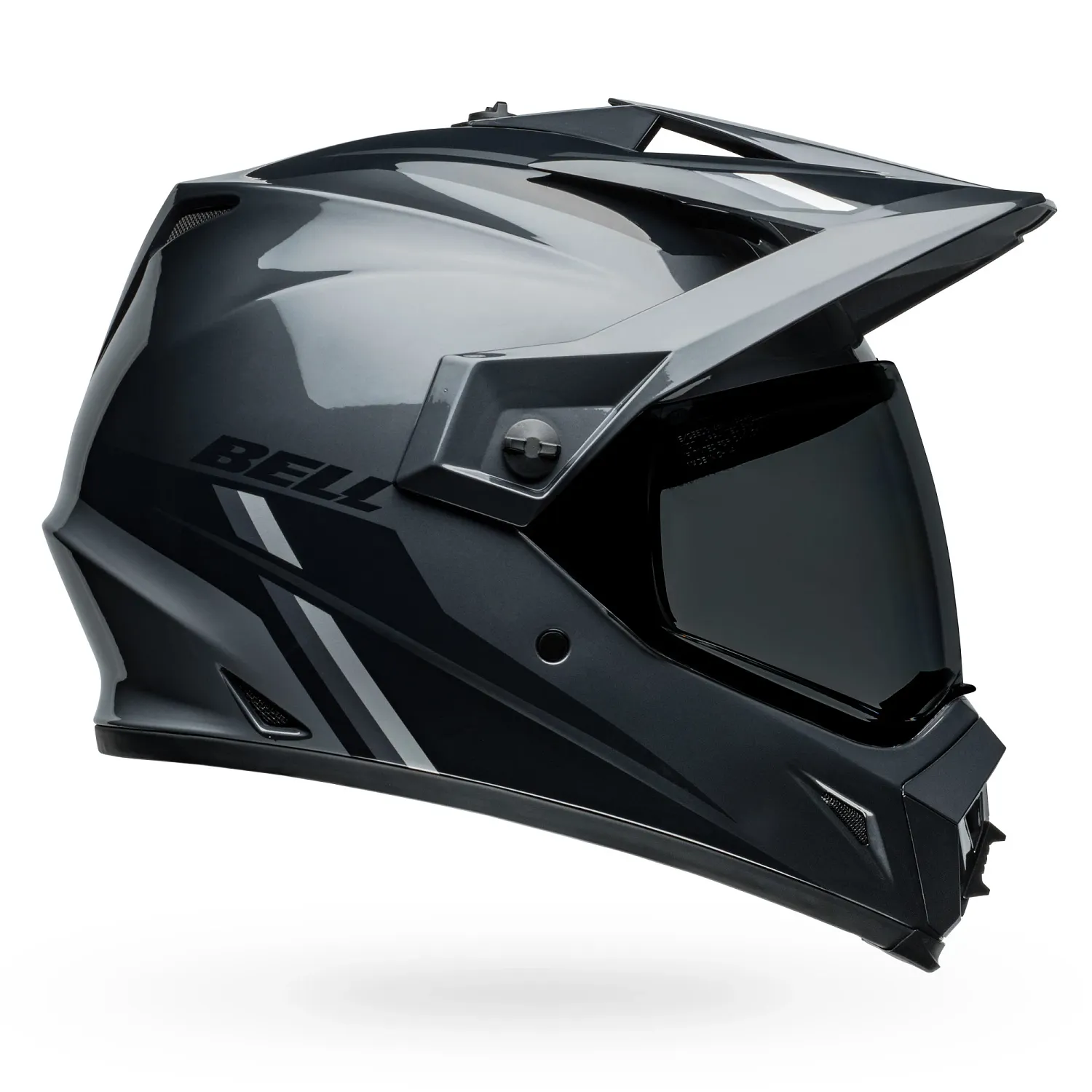 Bell Helmet - MX-9 Adventure MIPS - Alpine Gloss - Charcoal Silver