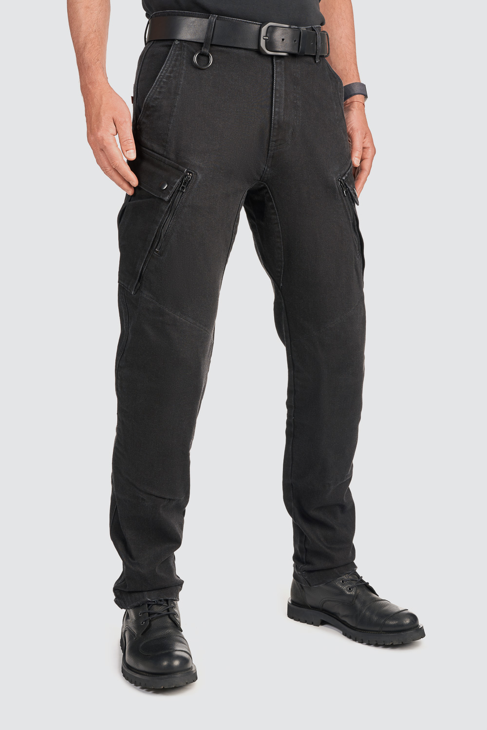 Pando Moto Jeans - Mark AAA, L30 - Black