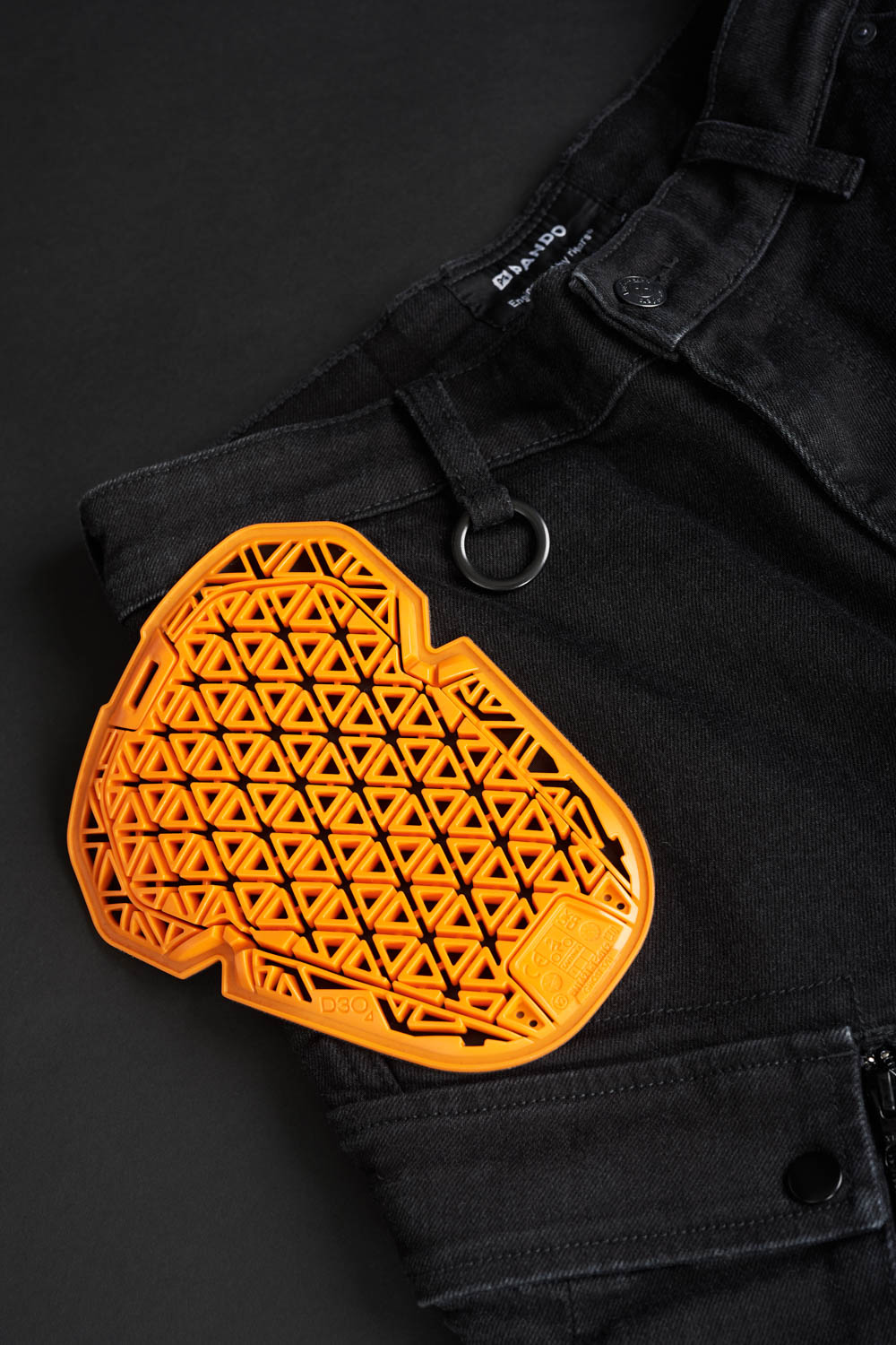 Pando Moto Jeans - Mark AAA, L30 - Black