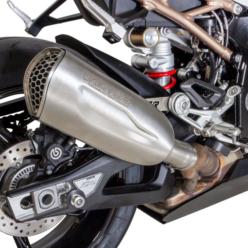 Remus Exhaust - Slip-Ons - NXT Racing Bundle - BMW S1000 R / RR - 2019+ - Stainless Steel