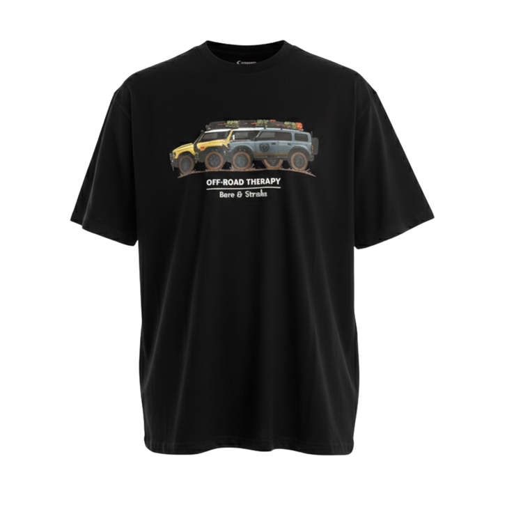 Bore & Stroke Oversize T-Shirt - Off Road Therapy