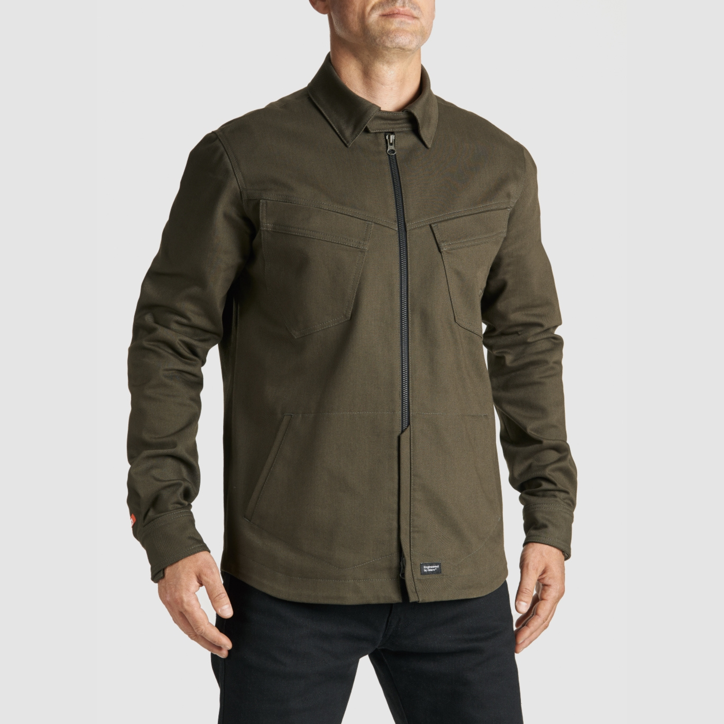 Pando Moto Capo Cor 02 Men's Shirt Jacket - Green