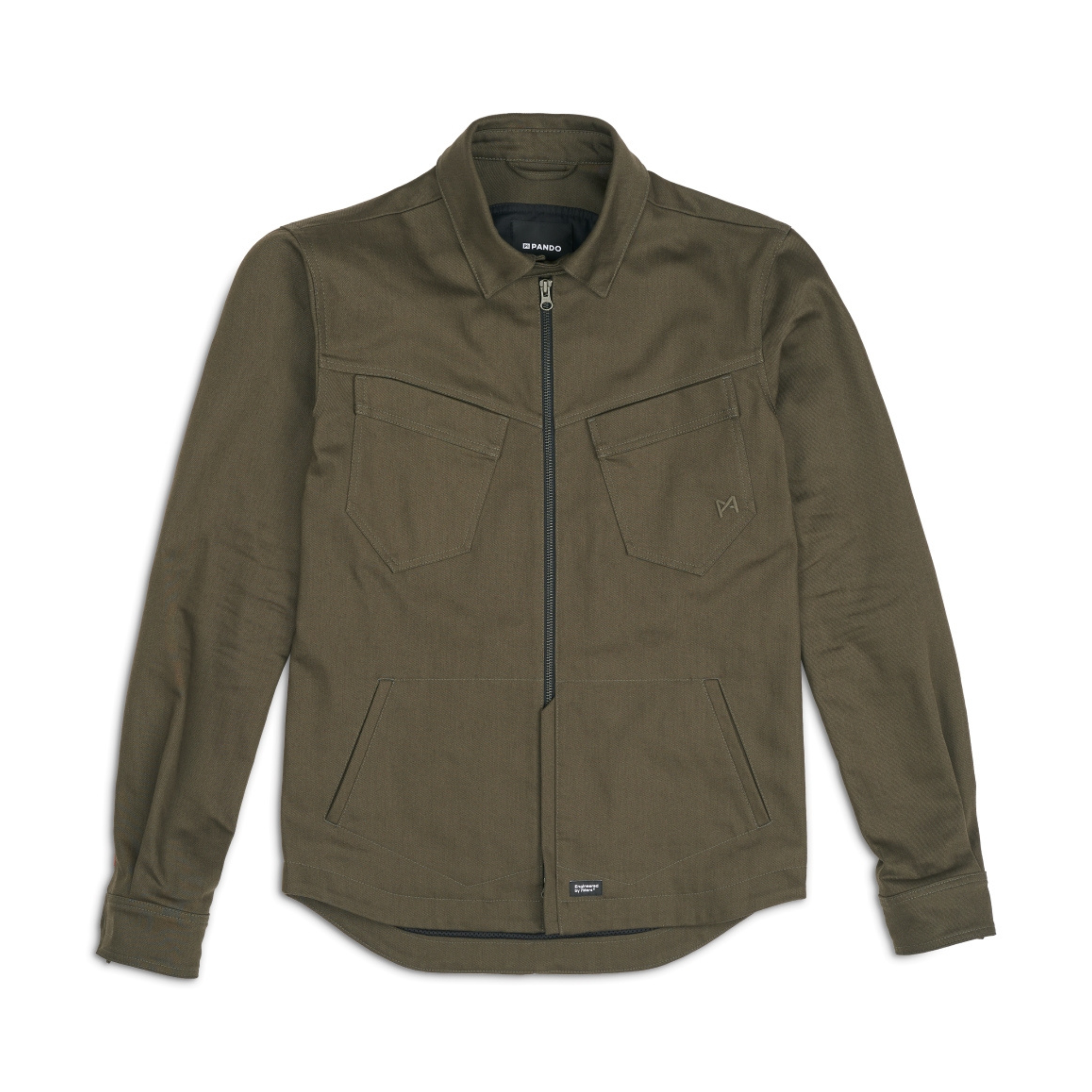 Pando Moto Capo Cor 02 Men's Shirt Jacket - Green