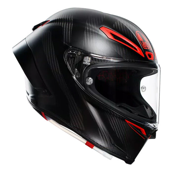 AGV Helmet - Pista GP RR Matt Carbon -  Interpido - Black Red