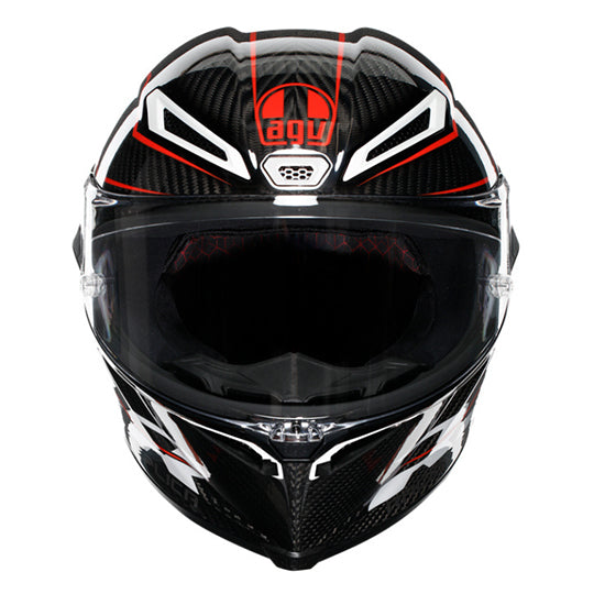 AGV Helmet - Pista GP RR Gloss Carbon - Performante - Black Red