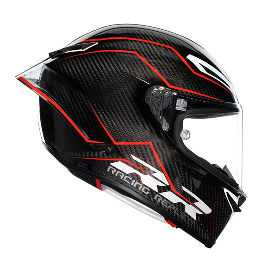 AGV Helmet - Pista GP RR Gloss Carbon - Performante - Black Red