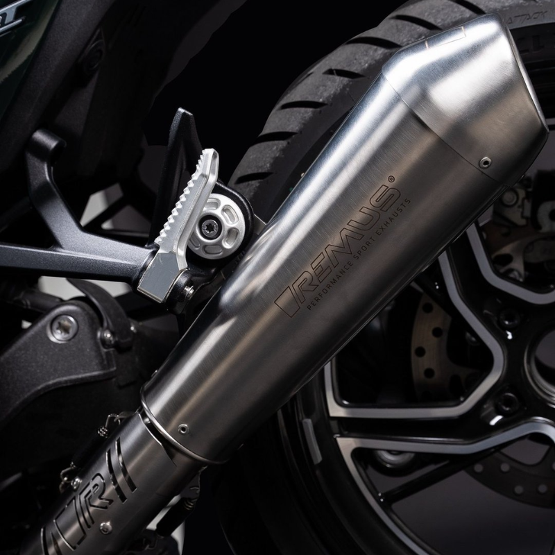 Remus Exhaust - Slip-Ons - Powercone KIT for BMW R 12 / R12 NineT - 2024+ - Stainless Steel
