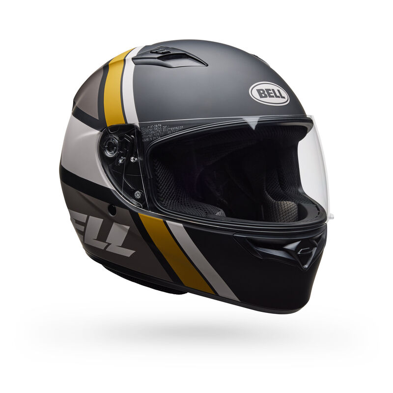 Bell Helmet - Qualifier - Chasm Matt - Black Amber Gold