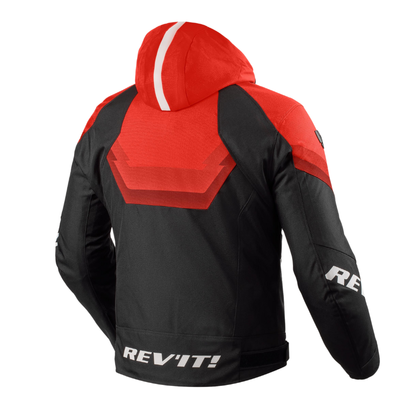 Rev'it! Jacket - Quantum 3 H2O - Black Red