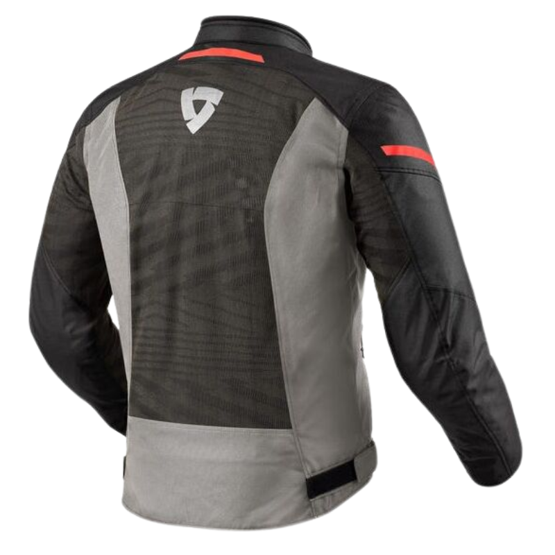 Rev'it! Jacket - Torque 2 H2O - Grey Red