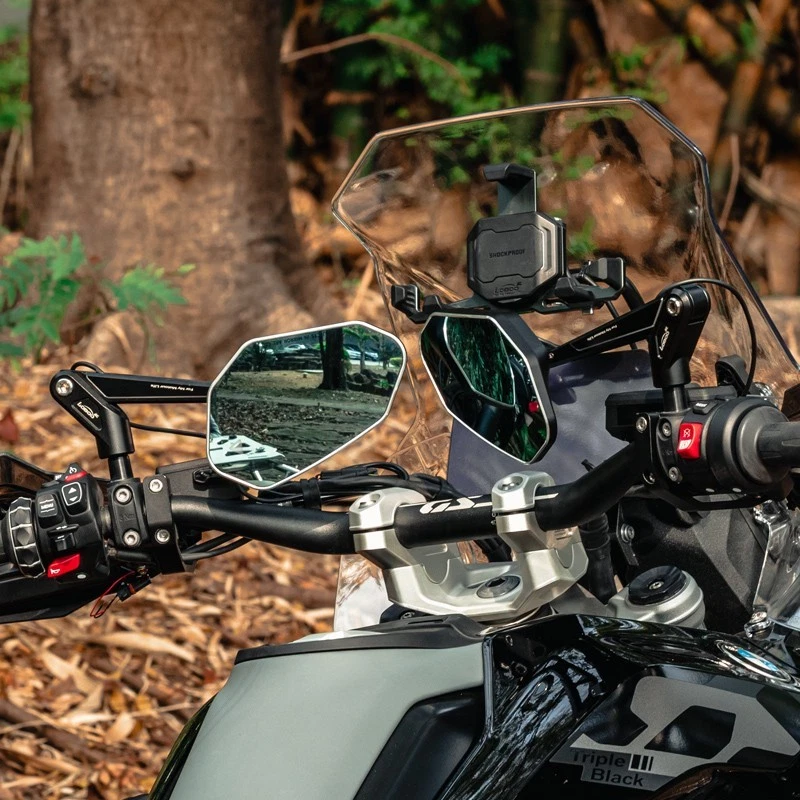 Loboo RM02-1300 Motorcycle Foldable Rearview Mirror for BMW R1300 GS /GSA – Pair - Motofever