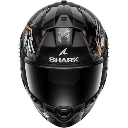 Shark Helmet - Ridill 2 - MOLOKAI - Black Grey Orange (KSO)