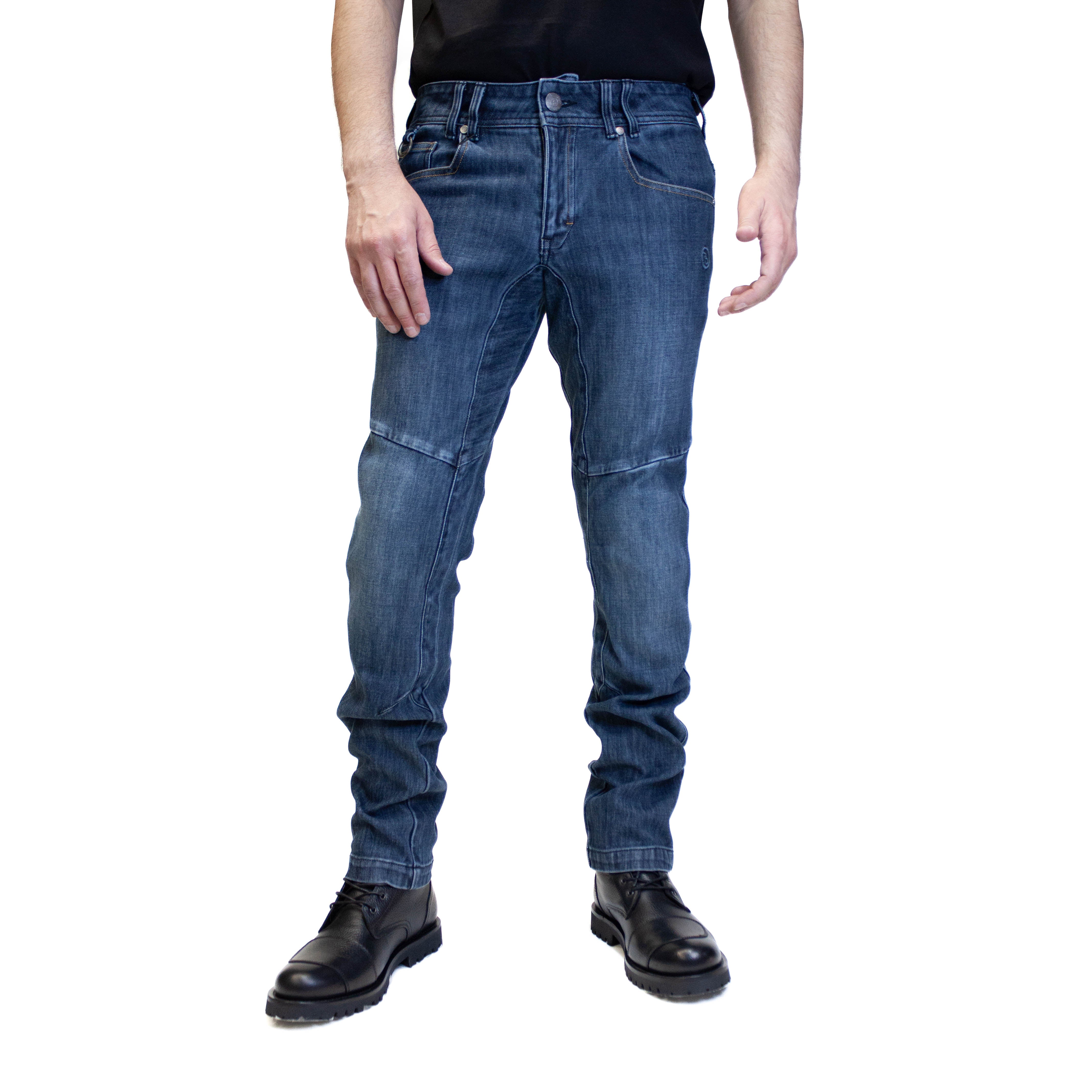 Rydeout Alpha Jeans, Length 33 - Blue