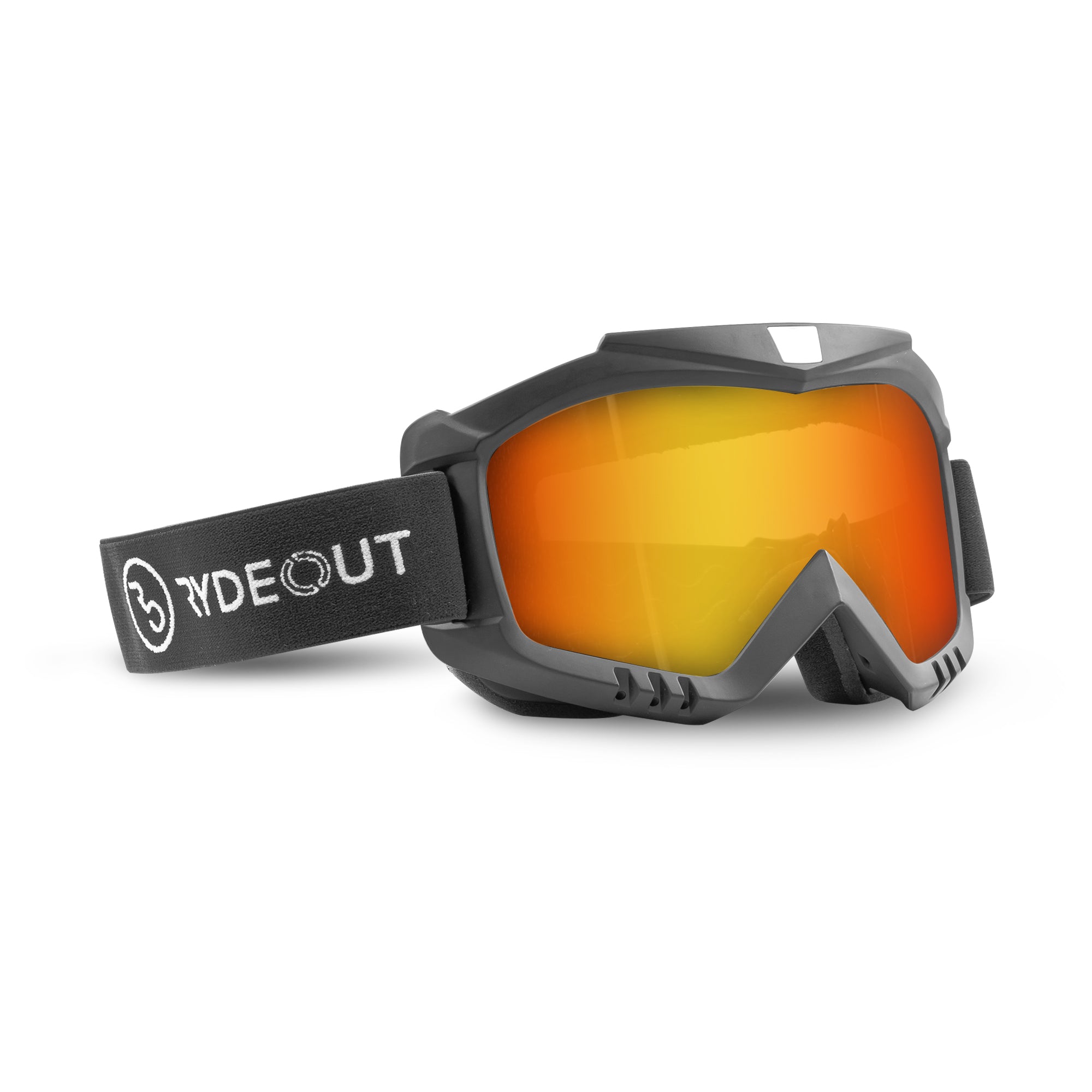 Rydeout MX Goggles – Red Lens