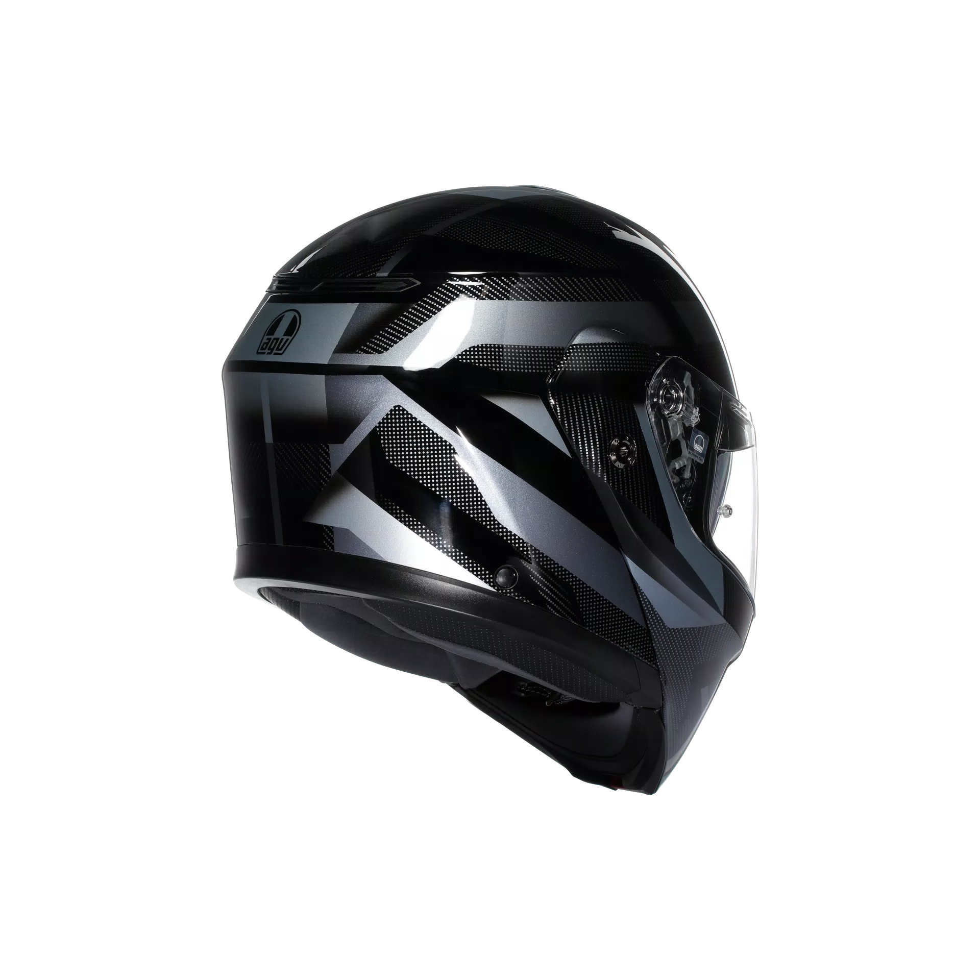 AGV Helmet - Street Modular - Ledro Matt - Black Gray