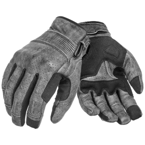 Pando Moto Onyx Gloves - Grey