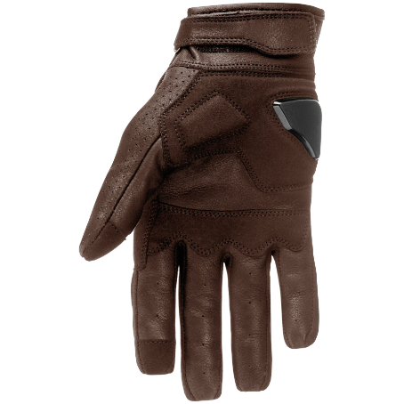 Pando Moto Gloves - Onyx - Brown