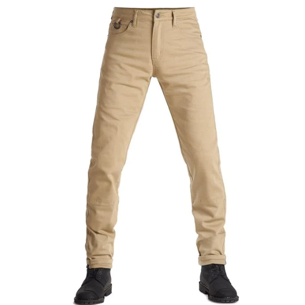 Pando Moto Jeans - Robby SLIM, L30 - Beige