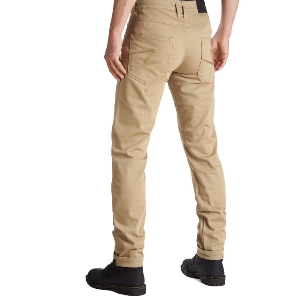 Pando Moto Jeans - Robby SLIM, L30 - Beige