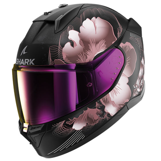 Shark Helmet - D-Skwal 3 - Mayfer - Black Purple (KVQ)