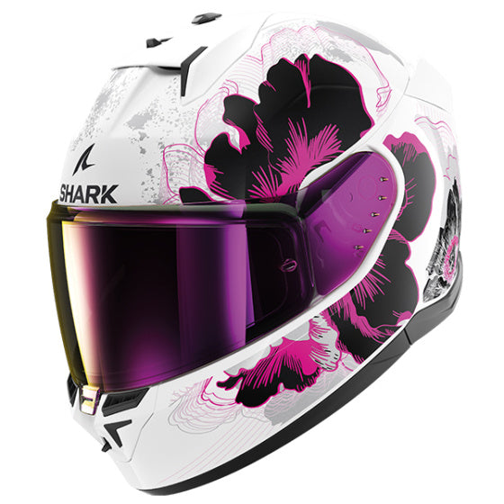 Shark Helmet - D-Skwal 3 - Mayfer - White Purple Grey (WVA)