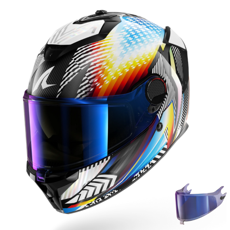 Shark Helmet - Spartan GT Pro - STHYR - Carbon White Chrome (DWU)