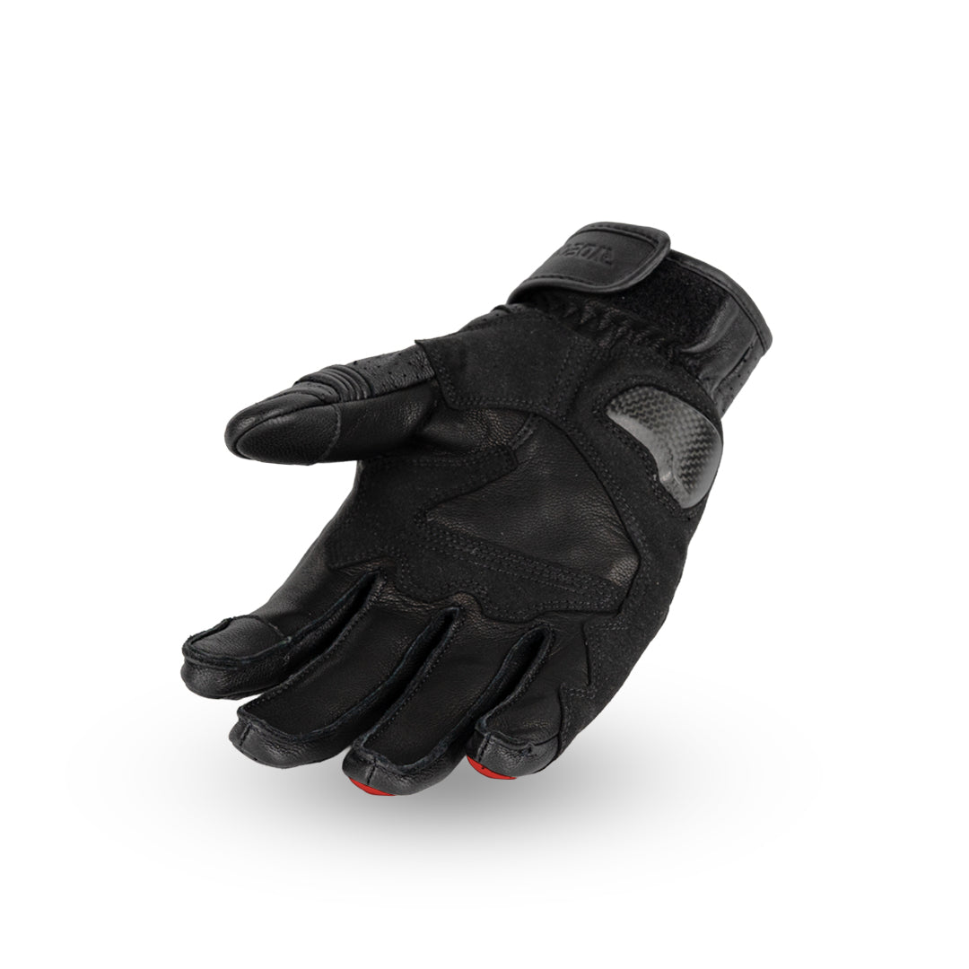Rydeout Gloves - Sprint - Black Red - Motofever