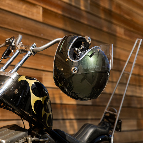 Biltwell Gringo SV Helmet - Metallic Sierra Green