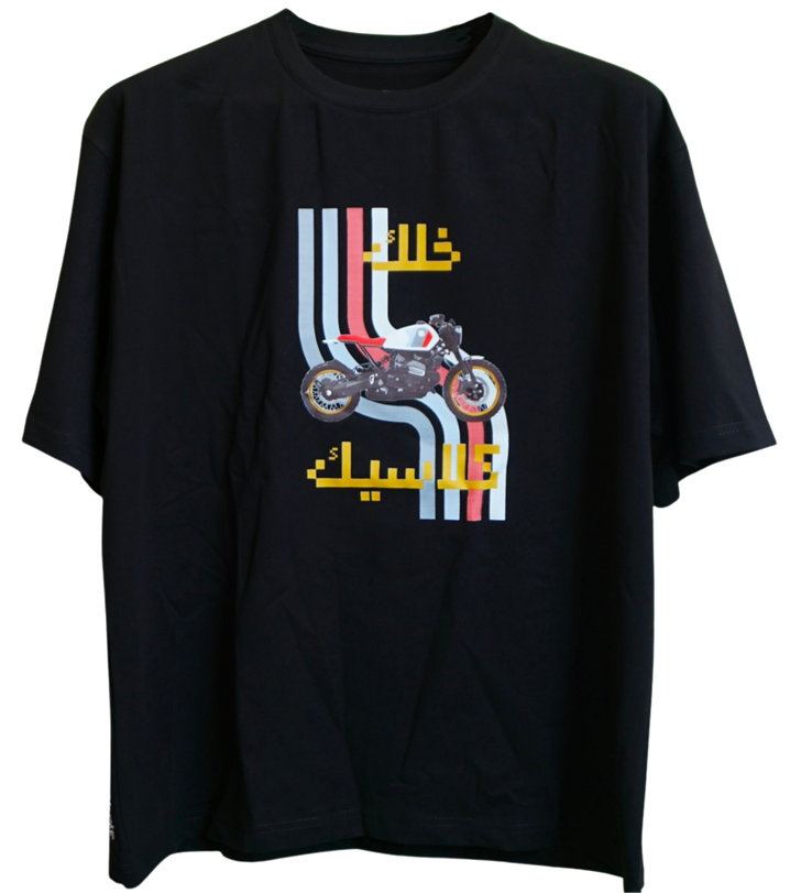 Bore & Stroke Oversize T-Shirt - Stay Classic - Black