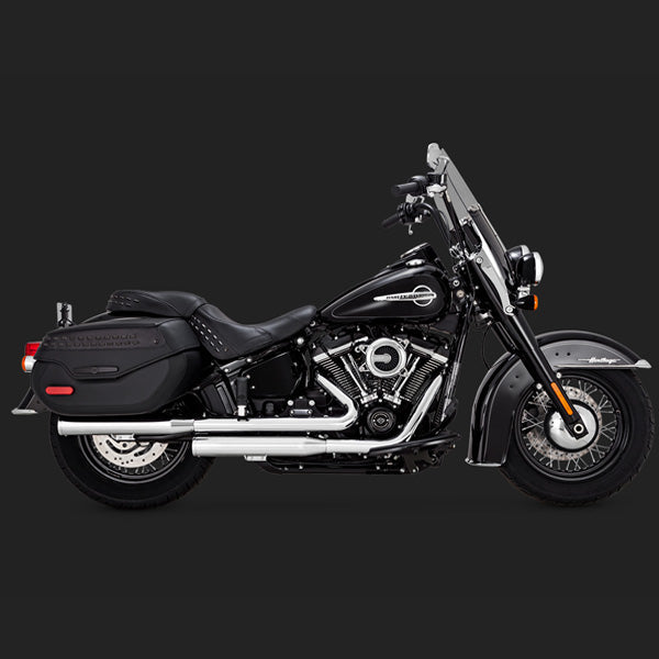 Vance & Hines PCX Eliminator 300 Slip-On Mufflers For Harley Heritage / Deluxe 2018-2023