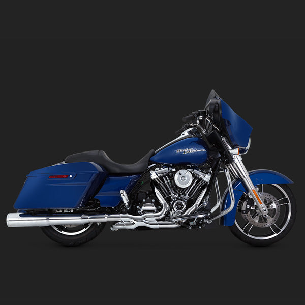 Vance & Hines PCX Power Duals Headers For Harley Touring 2017-2025 - Chrome