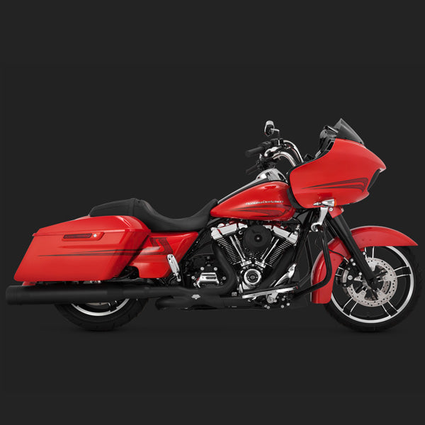 Vance & Hines Exhaust - PCX Headers - Power Duals - HD Touring (2017-2025) - Black