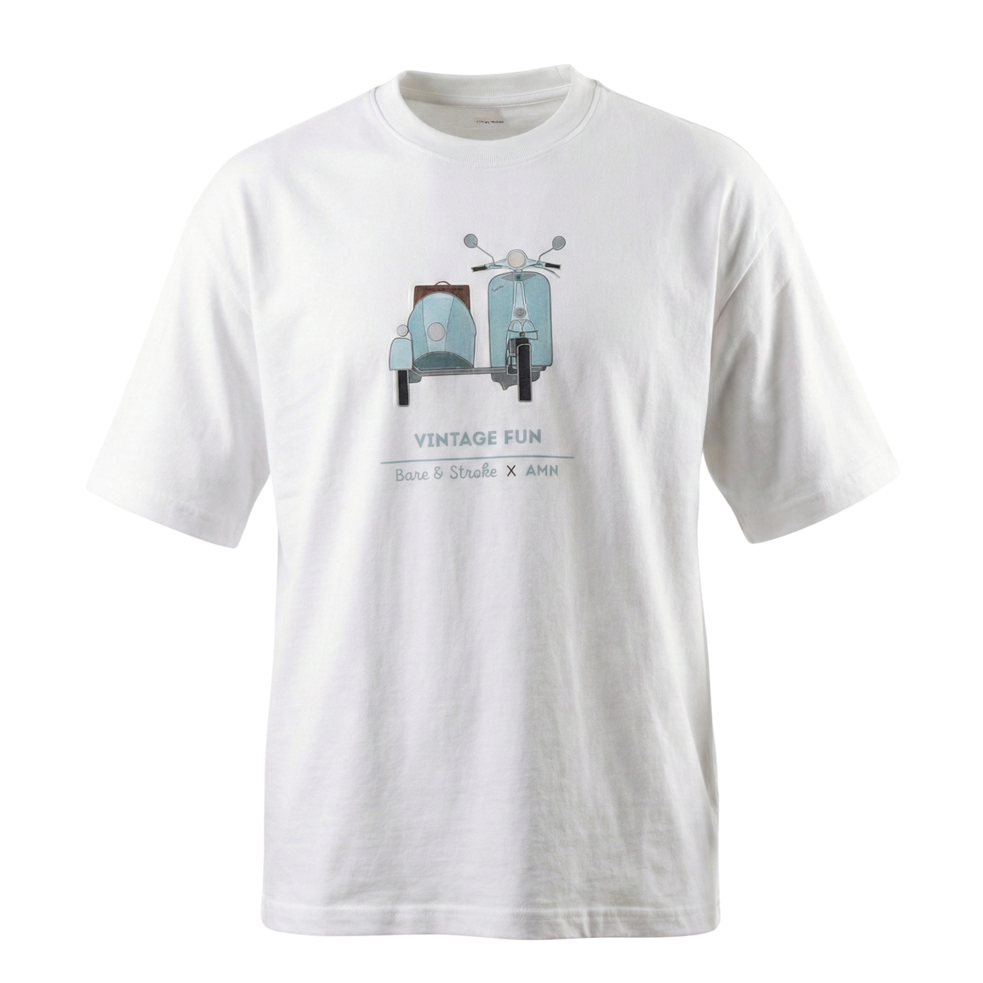 Bore & Stroke Oversize T-Shirt - B&S X AMN - Vintage Fun - Motofever