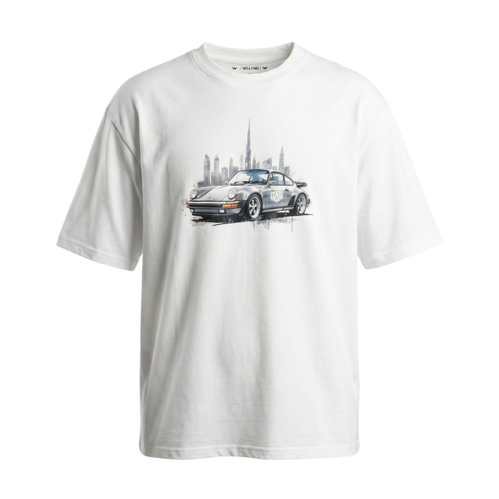 Bore & Stroke Oversize T-Shirt - ICONIC MACHINES & CITIES